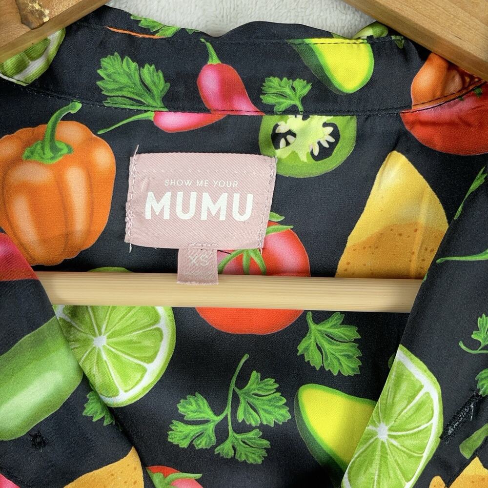 Show Me Your Mumu Almost Paradise Dreaming Of Queso PJ Set Woman's XS Cozy Food - Picture 3 of 16